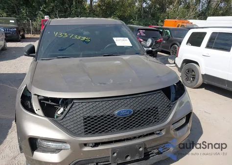 2021 Ford Police Interceptor из США, поврежденный, VIN 1FM5K8AB1MGA65043